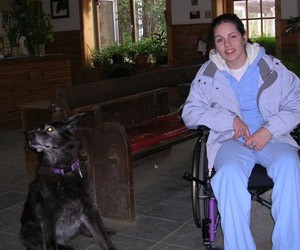 Therapeutic Dog Tugger Visits with Katie